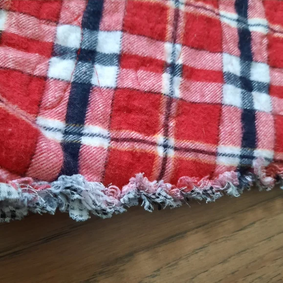 Patchwork Rag Quilt Upcycled Open Front Oversized Jacket - Picture 10 of 16